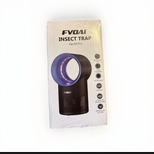 FVOAI Insect Trap Zap M3 Pro - Black and Purple